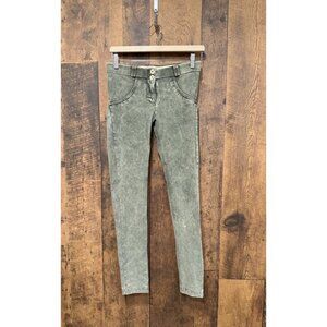 Freddy WR UP Green Stretchy Pants Size XS EUC